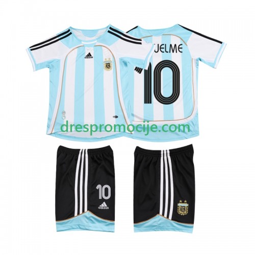 Argentina RIQUELME 10 2006 2007 Dres Retro Dječji Domaći Kratkih Rukava Argentina RIQUELME 10 2006 2007 Dres Retro Dječji Domaći Kratkih Rukava